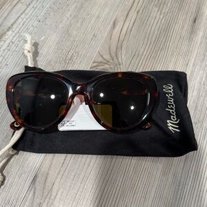 Madewell NWT oversized tortoise sunglasses